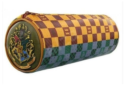 Pyramid - HARRY POTTER - Barrel Pencil Case - House Crests