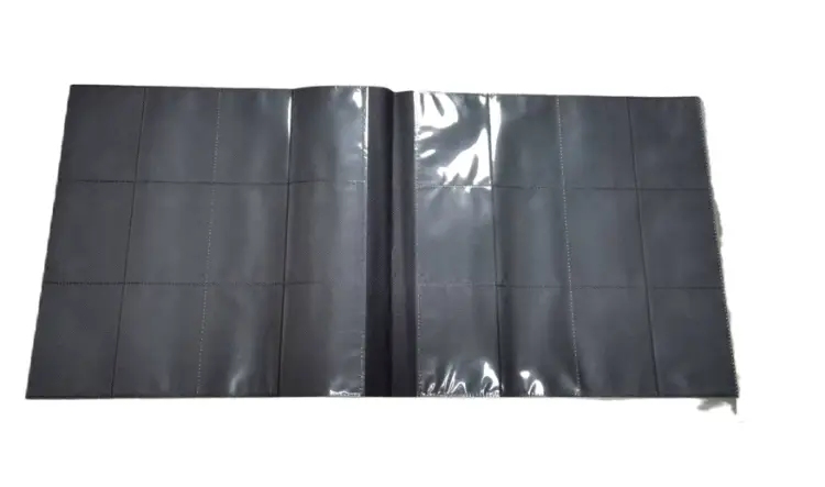 Evoretro - EVORETRO - Regular card binder with zipper 4x3 - Black