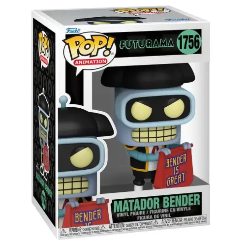 Funko POP! - Futurama - Bender (Matador) #1756