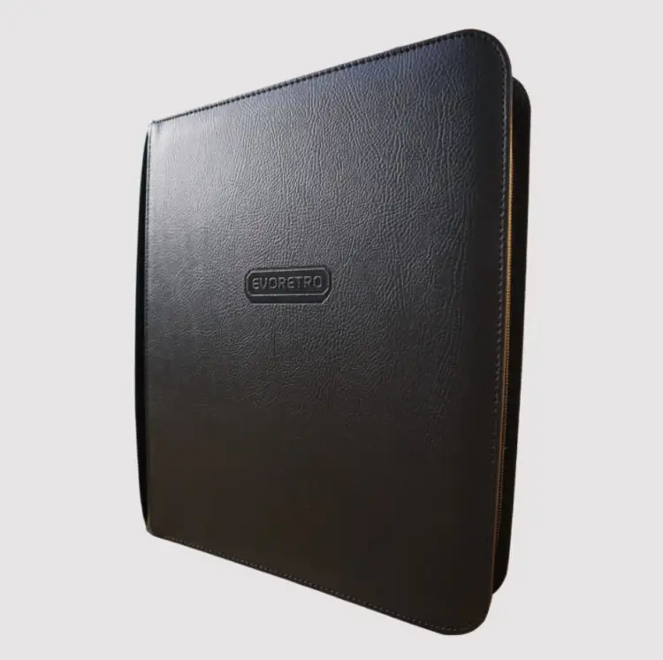 Evoretro - EVORETRO - Shield + Compact 96 Topload Cards Binder Black