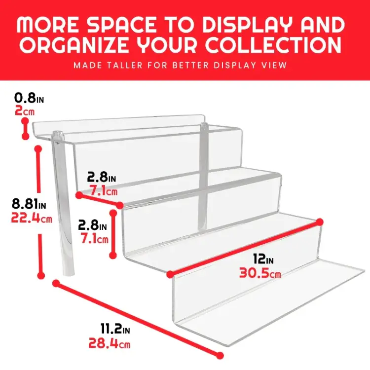 Evoretro - EVORETRO - Acrylic Display Risers for Funko Pops and Action Figures