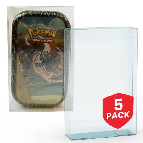 Evoretro - EVORETRO - PET Protector For Mini Tin Pokemon 5pc