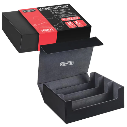 Evoretro - EVORETRO - Magnetic card deck storage holding 1800pcs