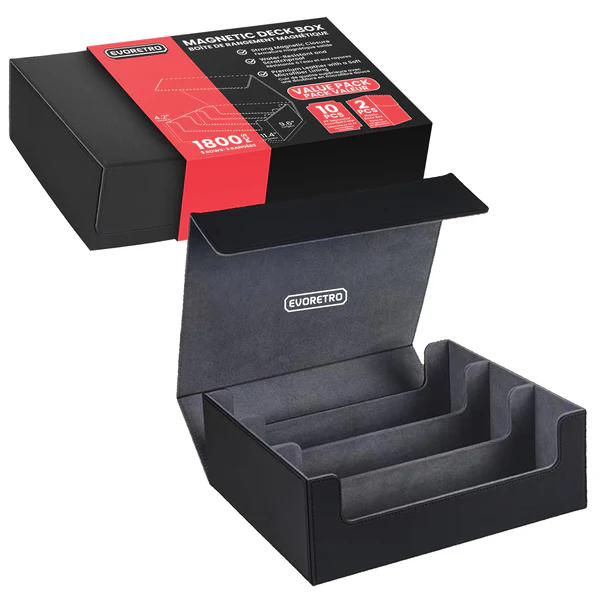 Evoretro - EVORETRO - Magnetic card deck storage holding 1800pcs