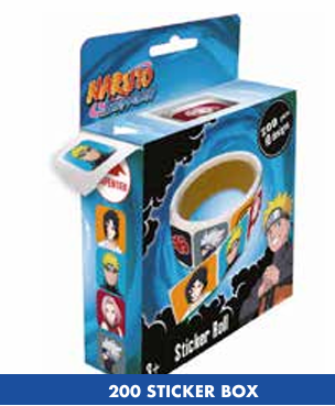 Pyramid - NARUTO - Sticker Box (200)