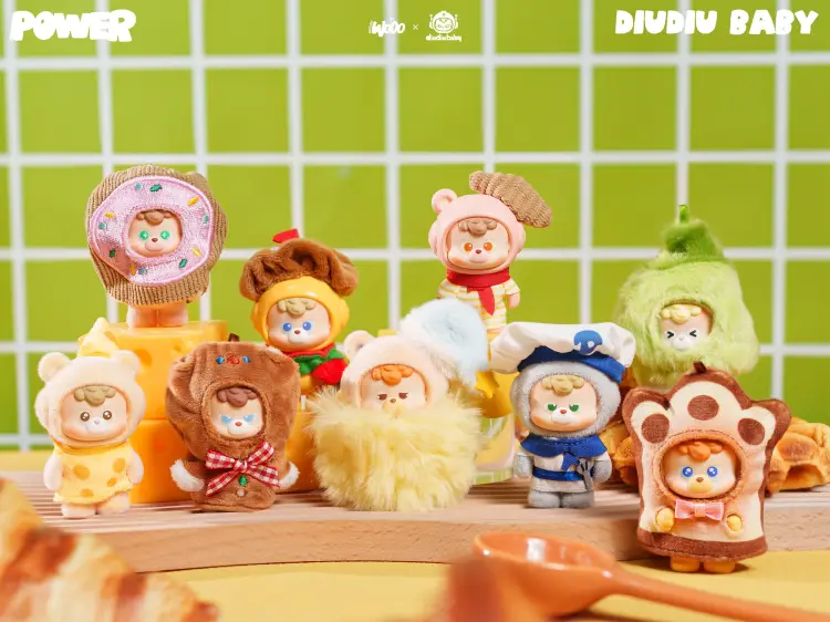 Goodsmile - WOOO - Diu Diu Baby Power Bears BLIND BOX - 6cm