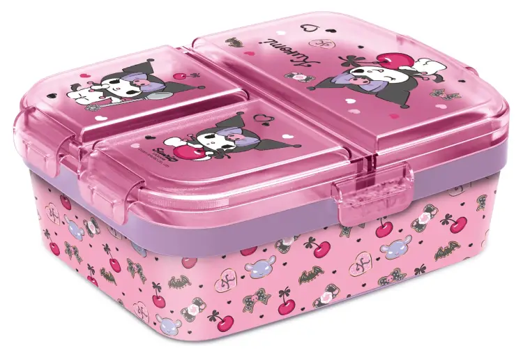 Stor - KUROMI - Lunch Box multi compartment