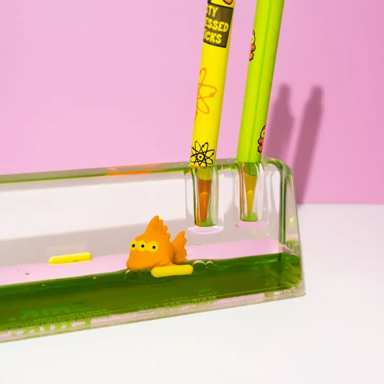 Grupo Erik - THE SIMPSONS - Set of 2 Pen with 3D Acrylic Stand