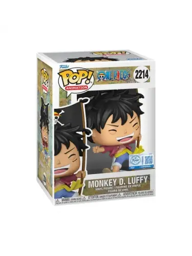Funko POP! One Piece  Luffy with Flag #2214
