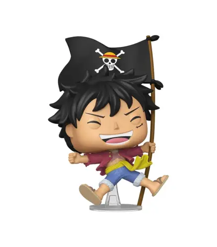 Funko POP! One Piece  Luffy with Flag #2214