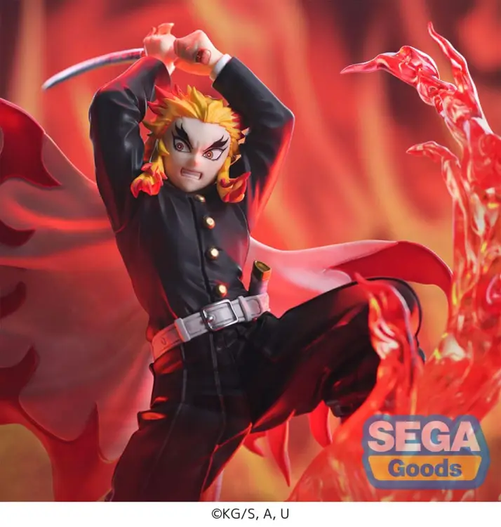 Sega Goods - DEMON SLAYER - Kyojuro Rengoku - Figure Xross Link Anime 20cm