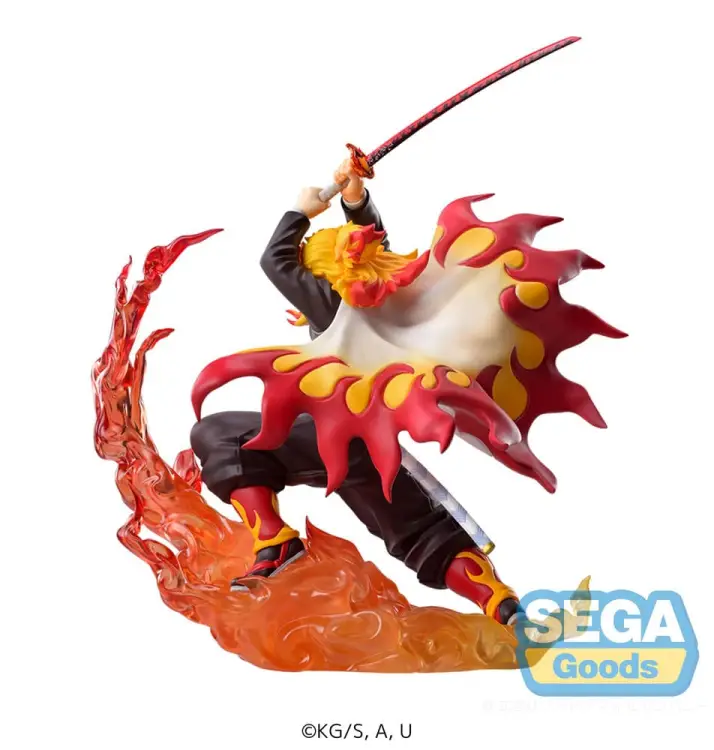 Sega Goods - DEMON SLAYER - Kyojuro Rengoku - Figure Xross Link Anime 20cm
