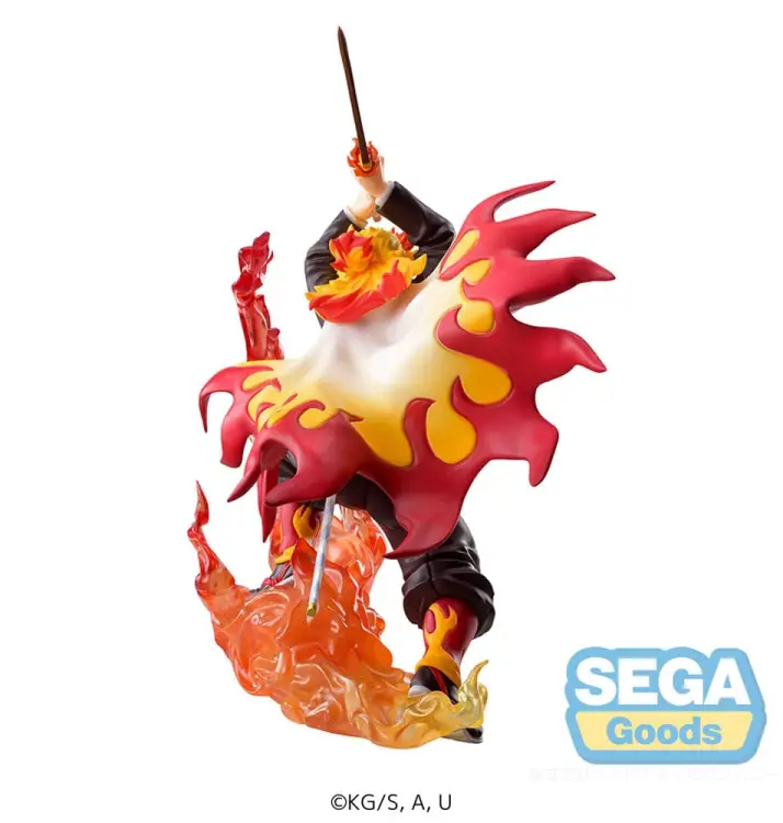 Sega Goods - DEMON SLAYER - Kyojuro Rengoku - Figure Xross Link Anime 20cm