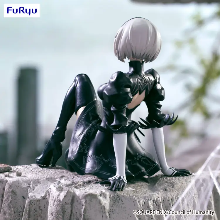 Furyu - NIER AUTOMATA VER1.1A - 2B - Statue Noodle Stopper 13cm