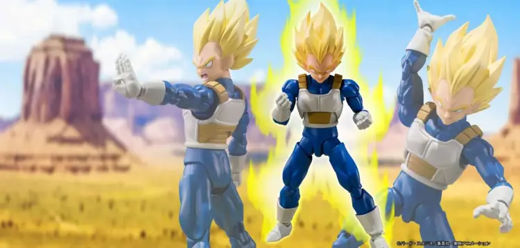 Bandai Tamashii Nations - DRAGON BALL Z - Super Saiyan Vegeta - Figure S.H. Figuarts 13.5cm