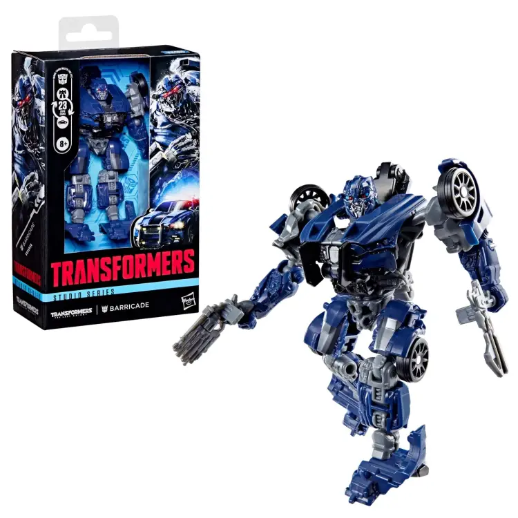 Hasbro - TRANSFORMERS - Barricade - Figure Deluxe Class 11cm