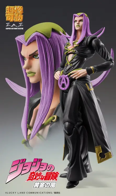 Medicos - JOJO PART 5 - Abbacchio "Black version" - Figure Big Chozokado 16cm
