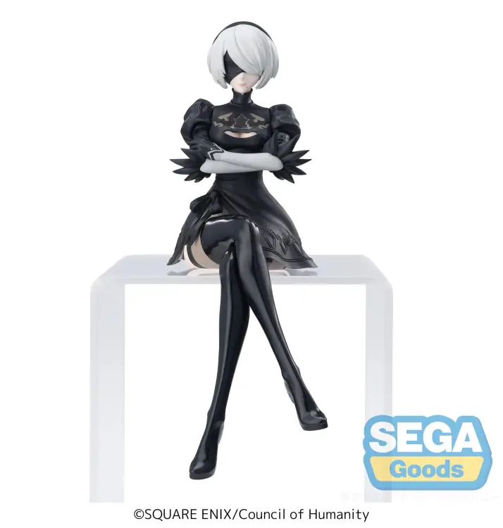 Sega Goods - NIER AUTOMATA VER 1.1A - 2B - Statue PM Perching 13cm