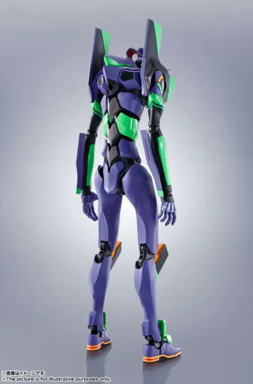 Bandai Tamashii Nations - EVANGELION - EVA-01 + Spear of Cassius - Figure Robot Spirits 17cm