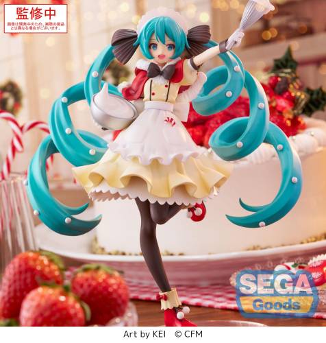 Sega Goods - HATSUNE MIKU - Hatsune Miku "Christmas 2025" - Figure Luminasta 20cm
