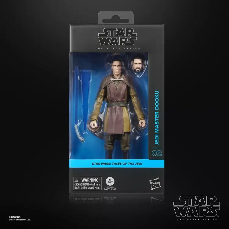 Hasbro - TALES OF THE JEDI - Jedi Master Dooku - Figure Black Series 15cm