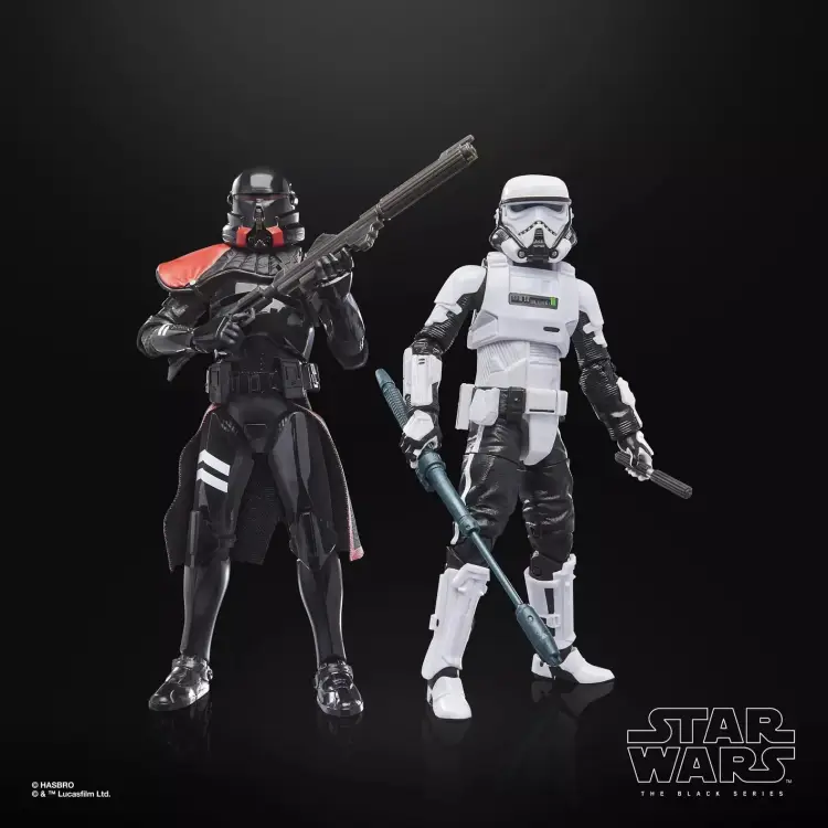 Hasbro - STAR WARS - Purge Trooper & Patrol Trooper - Figure Black Series 15cm