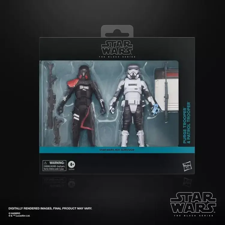 Hasbro - STAR WARS - Purge Trooper & Patrol Trooper - Figure Black Series 15cm