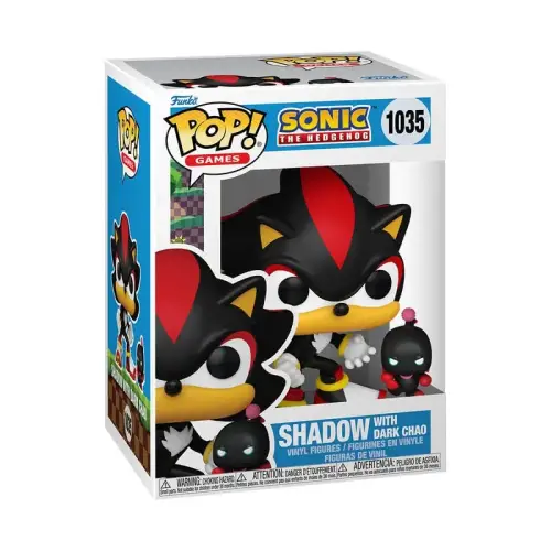 Funko POP! Sonic the Hedgehog - Shadow with Dark Chao #1035
