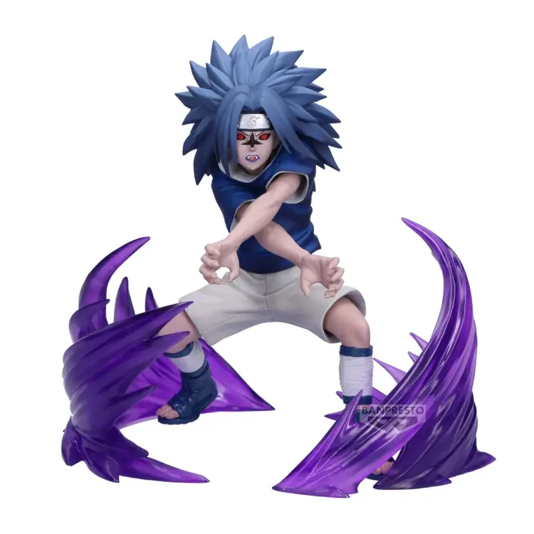 Banpresto - NARUTO - Sasuke Uchiha - Figure Vibration Stars 15cm
