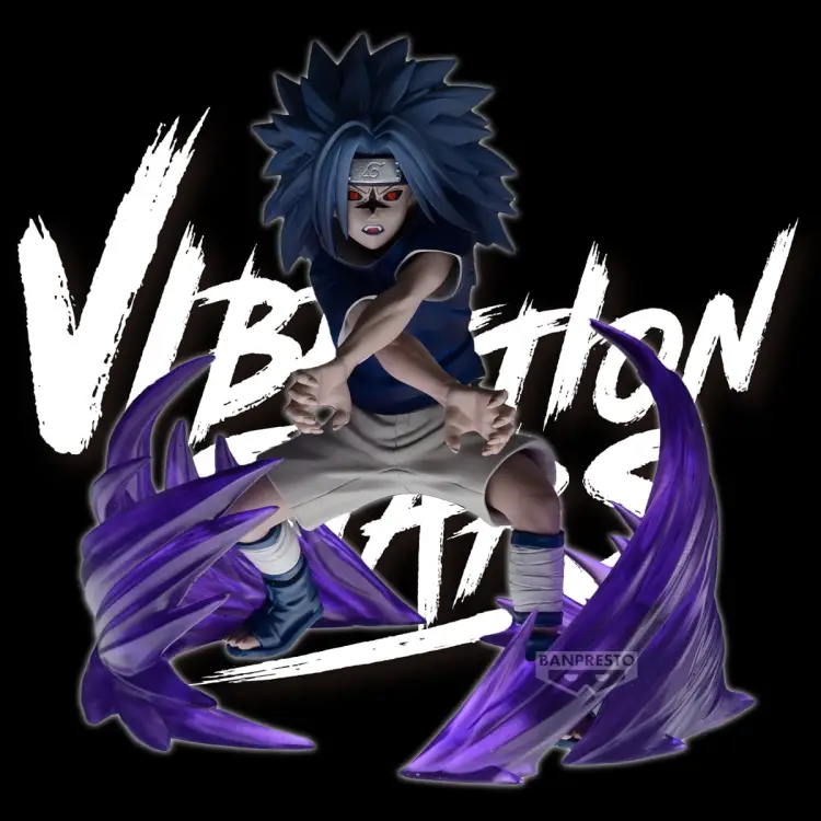 Banpresto - NARUTO - Sasuke Uchiha - Figure Vibration Stars 15cm
