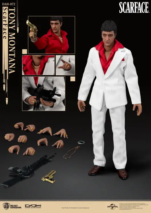 Beast Kingdom - SCARFACE - Tony Montana - Dynamic Action Heroes 20.5cm