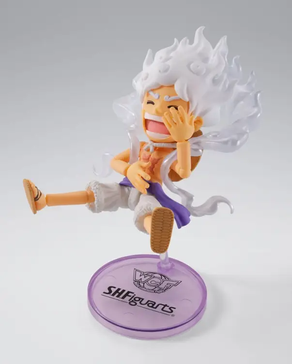 Bandai Tamashii Nations - ONE PIECE - Luffy Gear 5 - Figure WCF X S.H. Figuarts 8cm