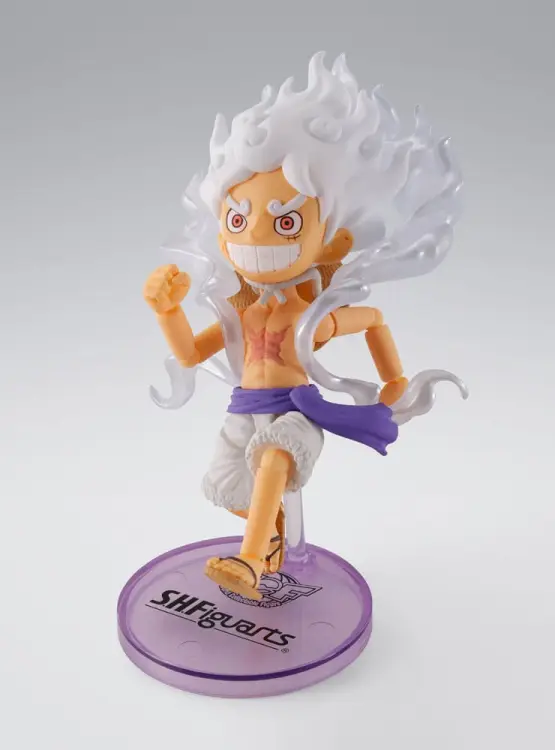 Bandai Tamashii Nations - ONE PIECE - Luffy Gear 5 - Figure WCF X S.H. Figuarts 8cm
