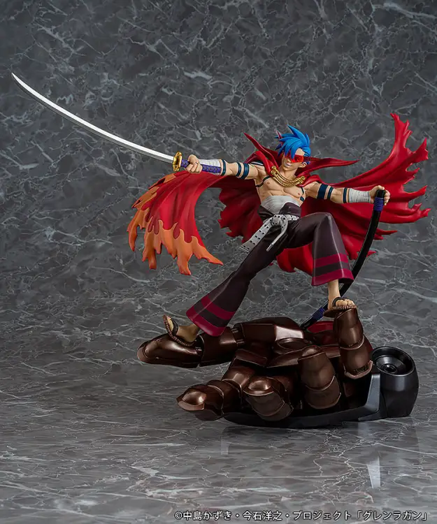 GURREN LAGANN - Kamina & Gurren - Statue 26.5cm