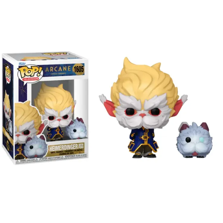 Funko Pop! Arcane - League of Legends  - Heimerdinger with Poro #1605