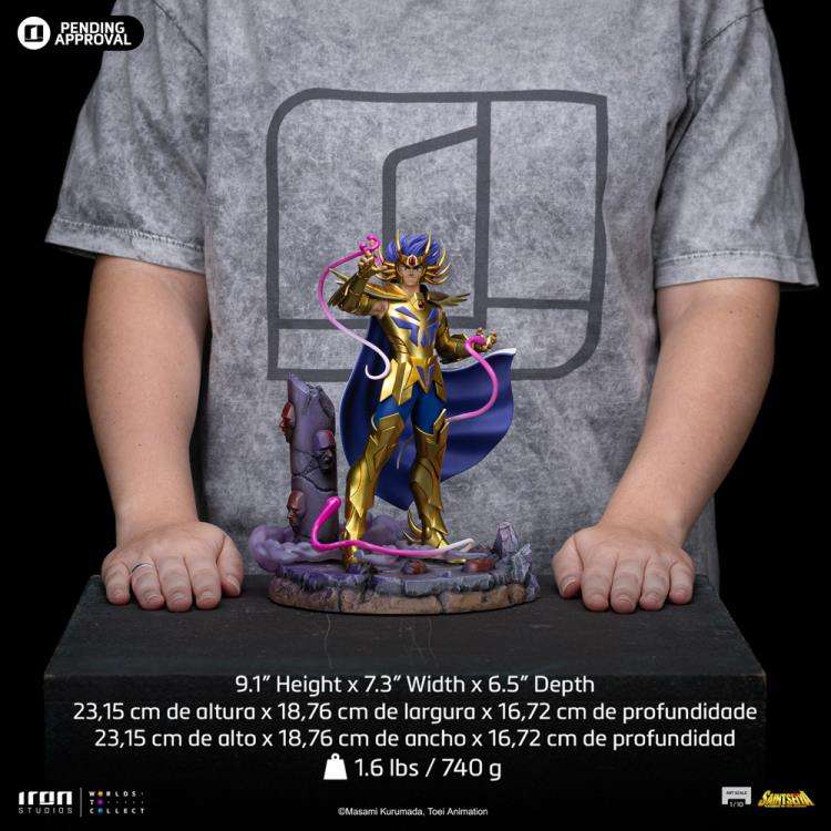 Iron Studios - SAINT SEIYA - Cancer Deathmask - Statue Art Scale 1/10 23cm