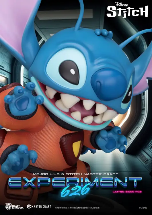 Beast Kingdom - DISNEY - Stitch Experiment 626 - Statuette Master Craft 39 cm