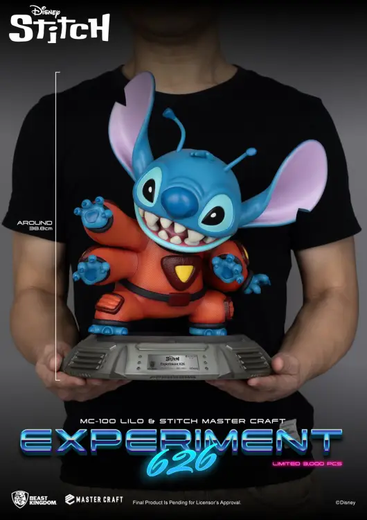 Beast Kingdom - DISNEY - Stitch Experiment 626 - Statuette Master Craft 39 cm