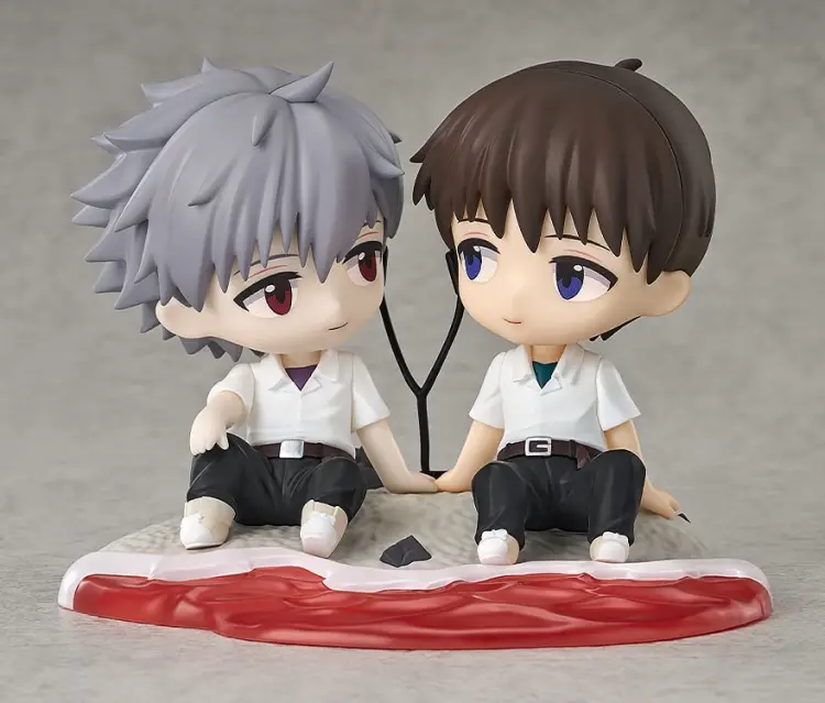 Goodsmile - EVANGELION - Shinji Ikari & Kaworu Nagisa - Figure Mini Memory 8.5cm