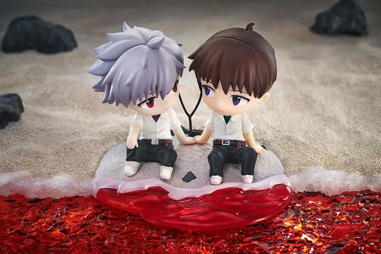 Goodsmile - EVANGELION - Shinji Ikari & Kaworu Nagisa - Figure Mini Memory 8.5cm