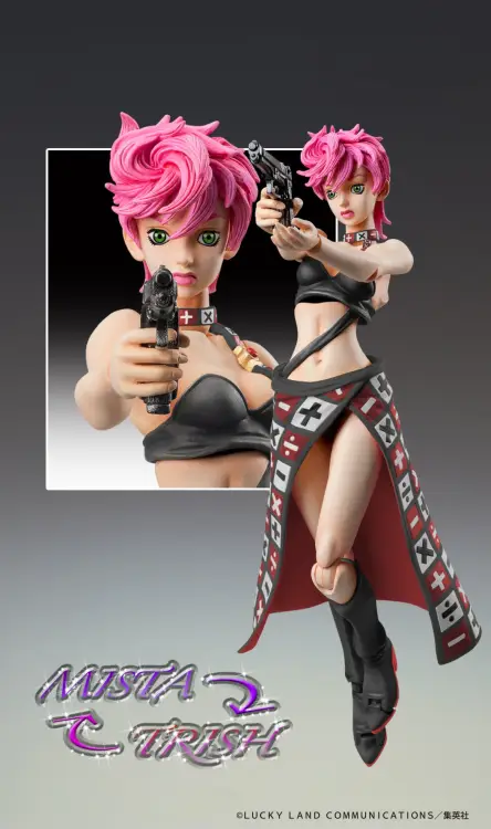 Medicos - JOJO PART 5 - Trish Una "Black version" - Figure Big Chozokado 15cm