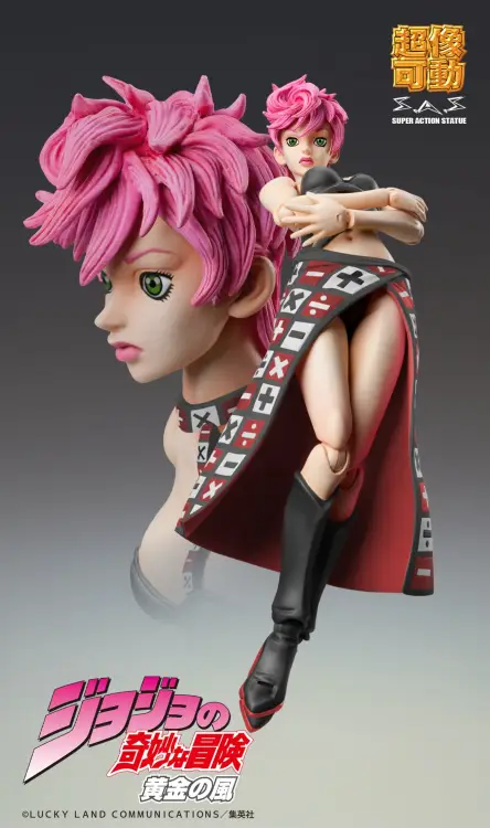 Medicos - JOJO PART 5 - Trish Una "Black version" - Figure Big Chozokado 15cm