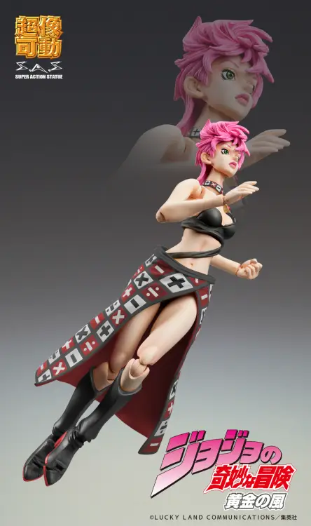 Medicos - JOJO PART 5 - Trish Una "Black version" - Figure Big Chozokado 15cm