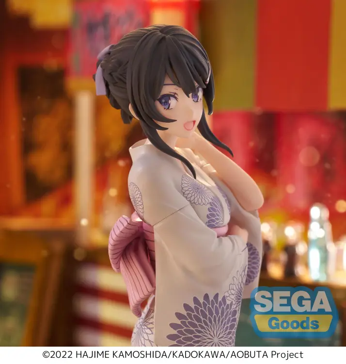 Sega Goods - RASCAL DOES NOT ... - Mai Sakuragi "Yukata" - Figure Luminasta 22cm