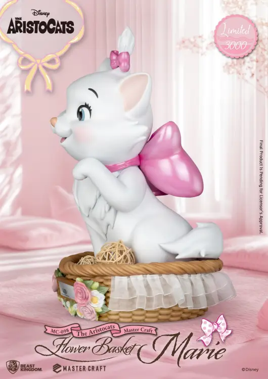 Beast Kingdom - THE ARISTOCATS - Flower Basket Marie - Statue Master Craft 32.9cm