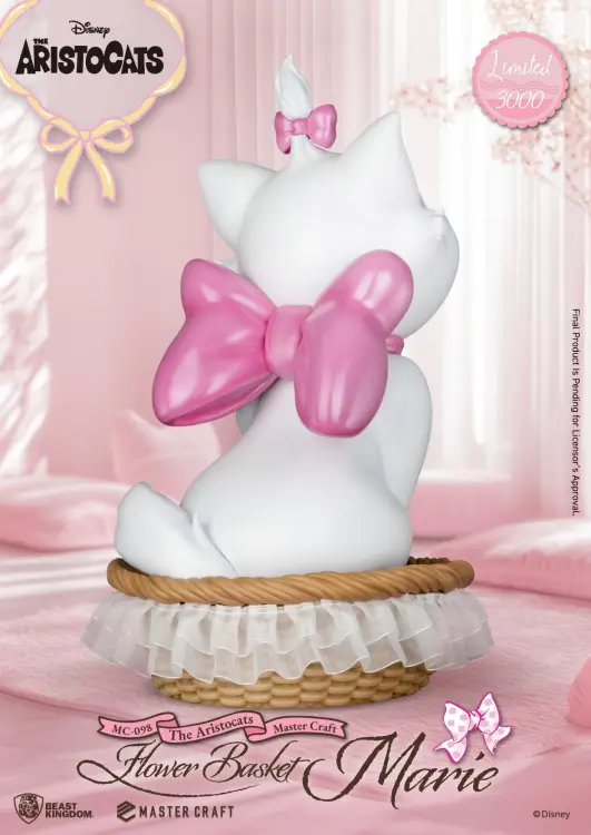 Beast Kingdom - THE ARISTOCATS - Flower Basket Marie - Statue Master Craft 32.9cm