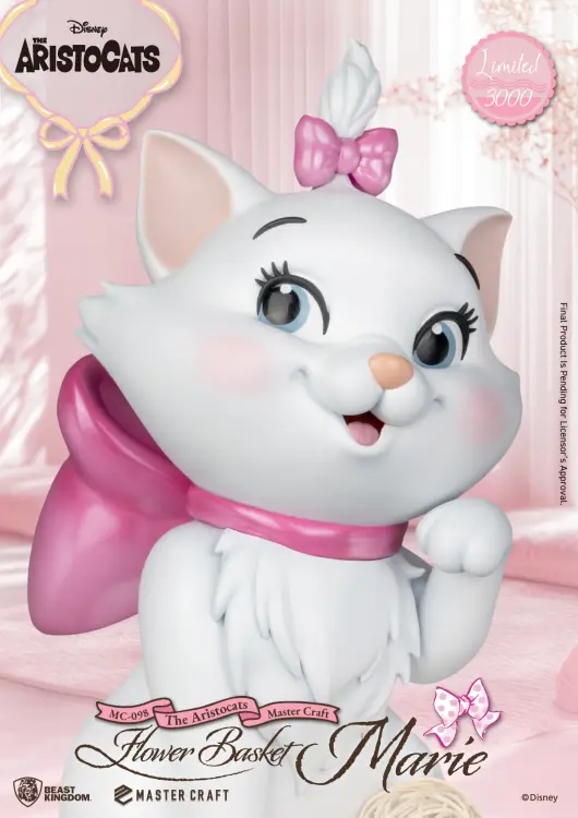 Beast Kingdom - THE ARISTOCATS - Flower Basket Marie - Statue Master Craft 32.9cm