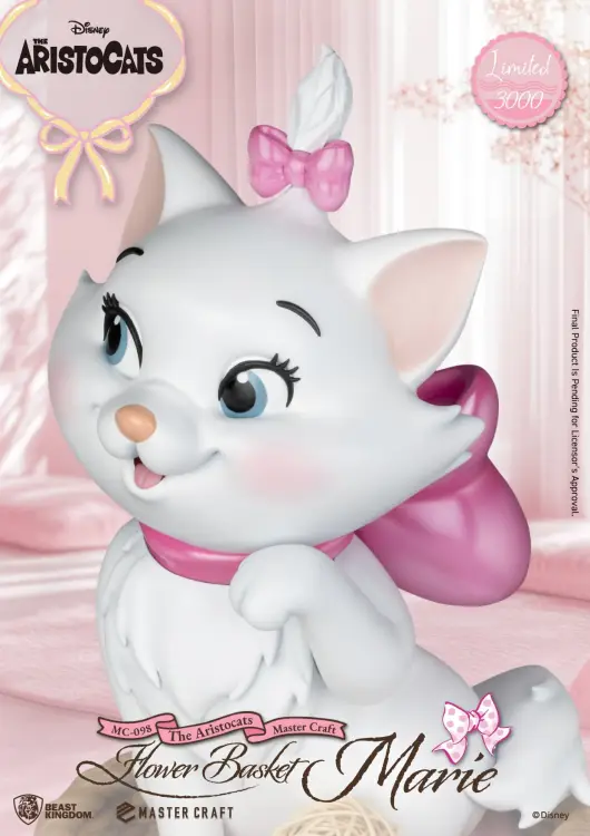 Beast Kingdom - THE ARISTOCATS - Flower Basket Marie - Statue Master Craft 32.9cm