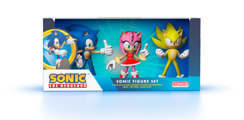 Comansi - SONIC - Set of 3 Figures