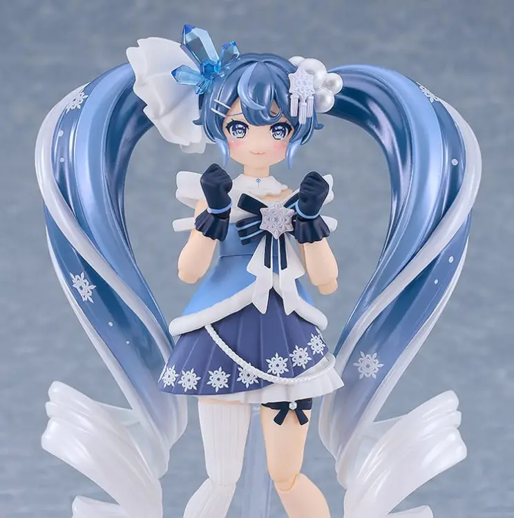 Goodsmile - HATSUNE MIKU - Snow Miku Crystal Snow - Figure Figma 13cm